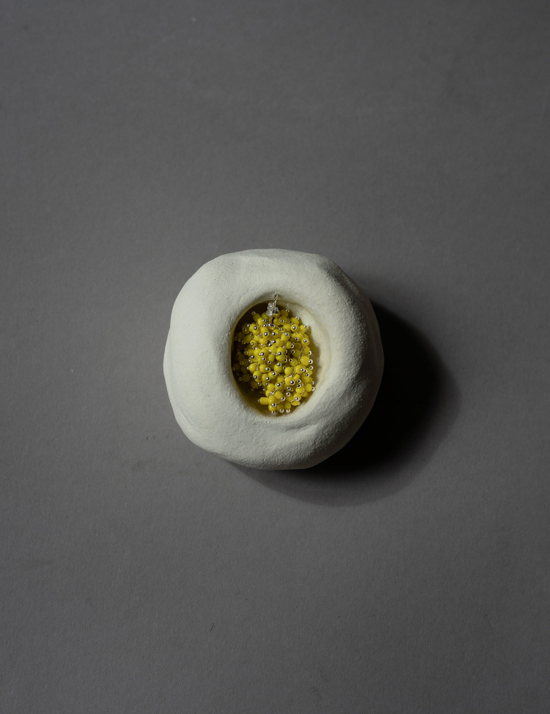 BEATRIZ PALACIOS |  Yellow Chain Earrings