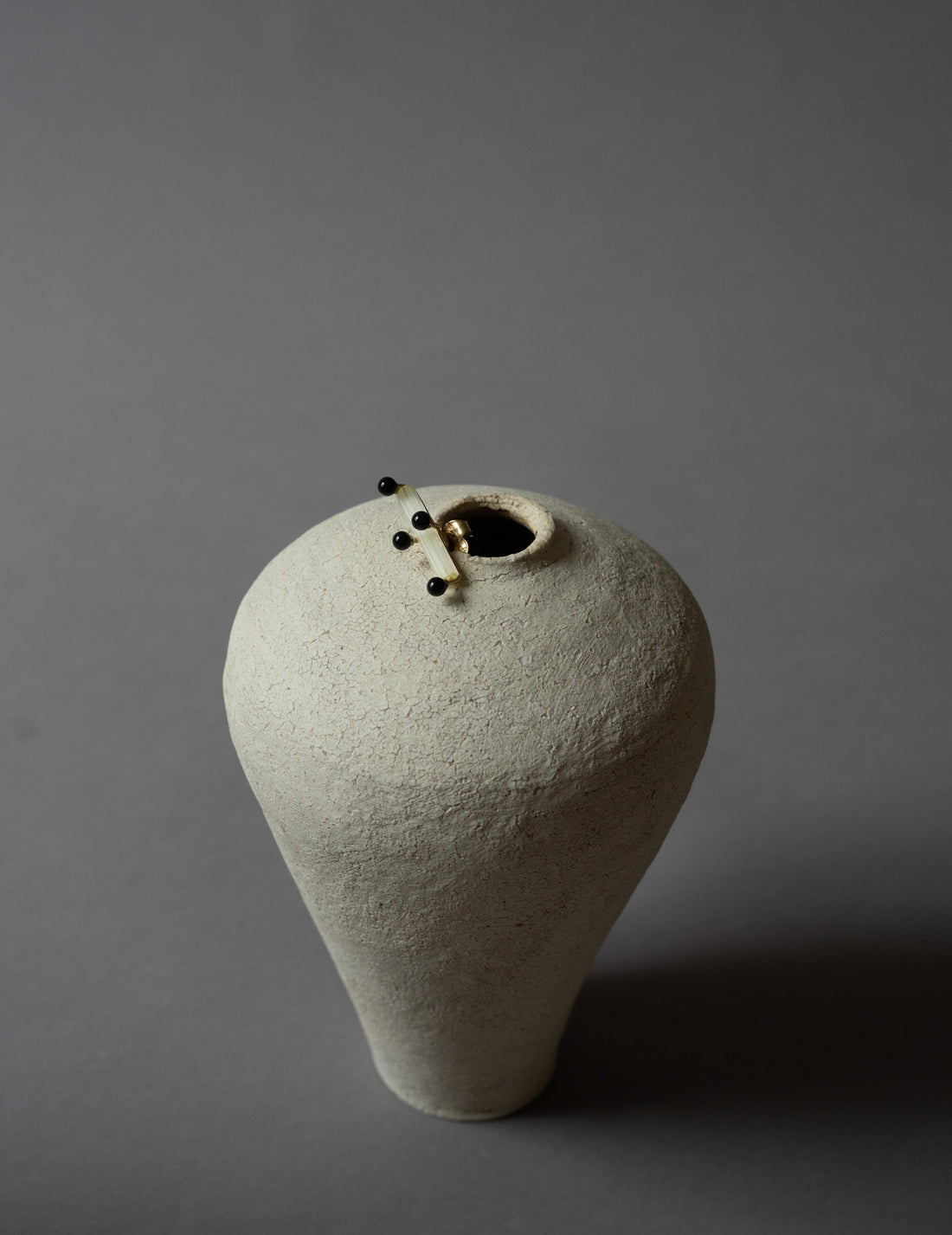 Black Cross Earrings