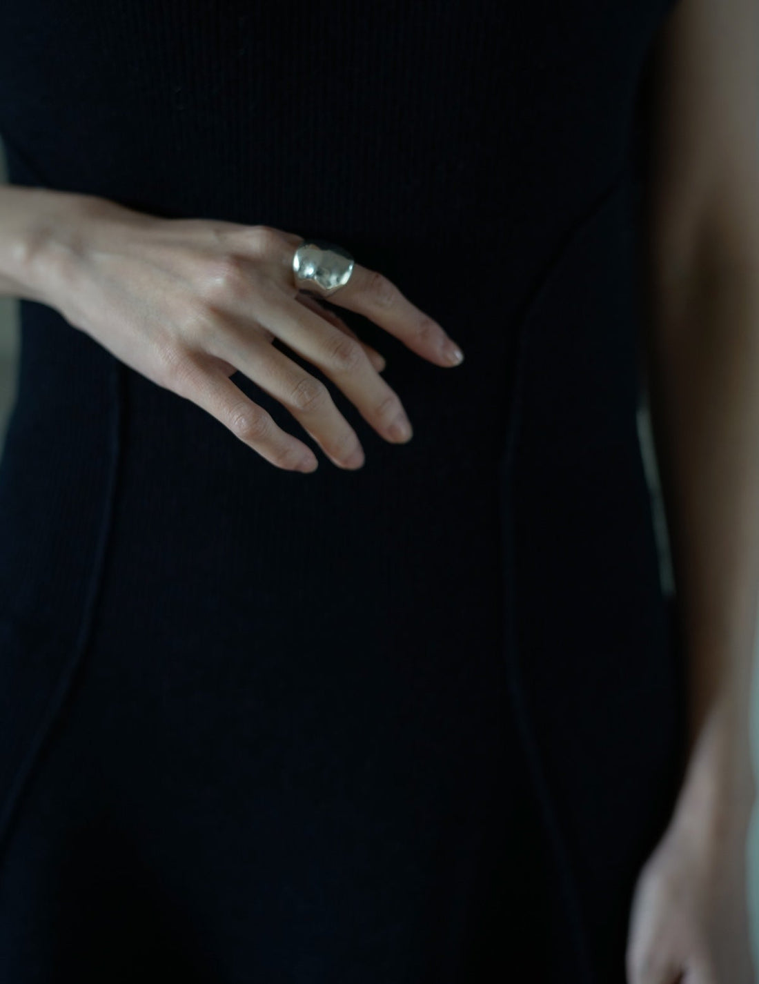 Compass Sea Blue Topaz Ring