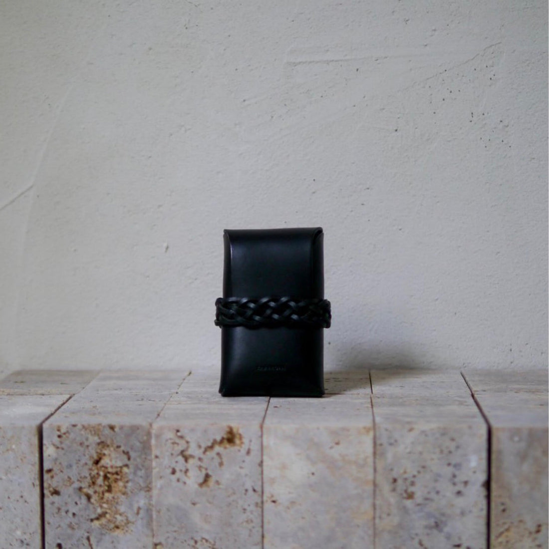 Woven Card Case - All-Black