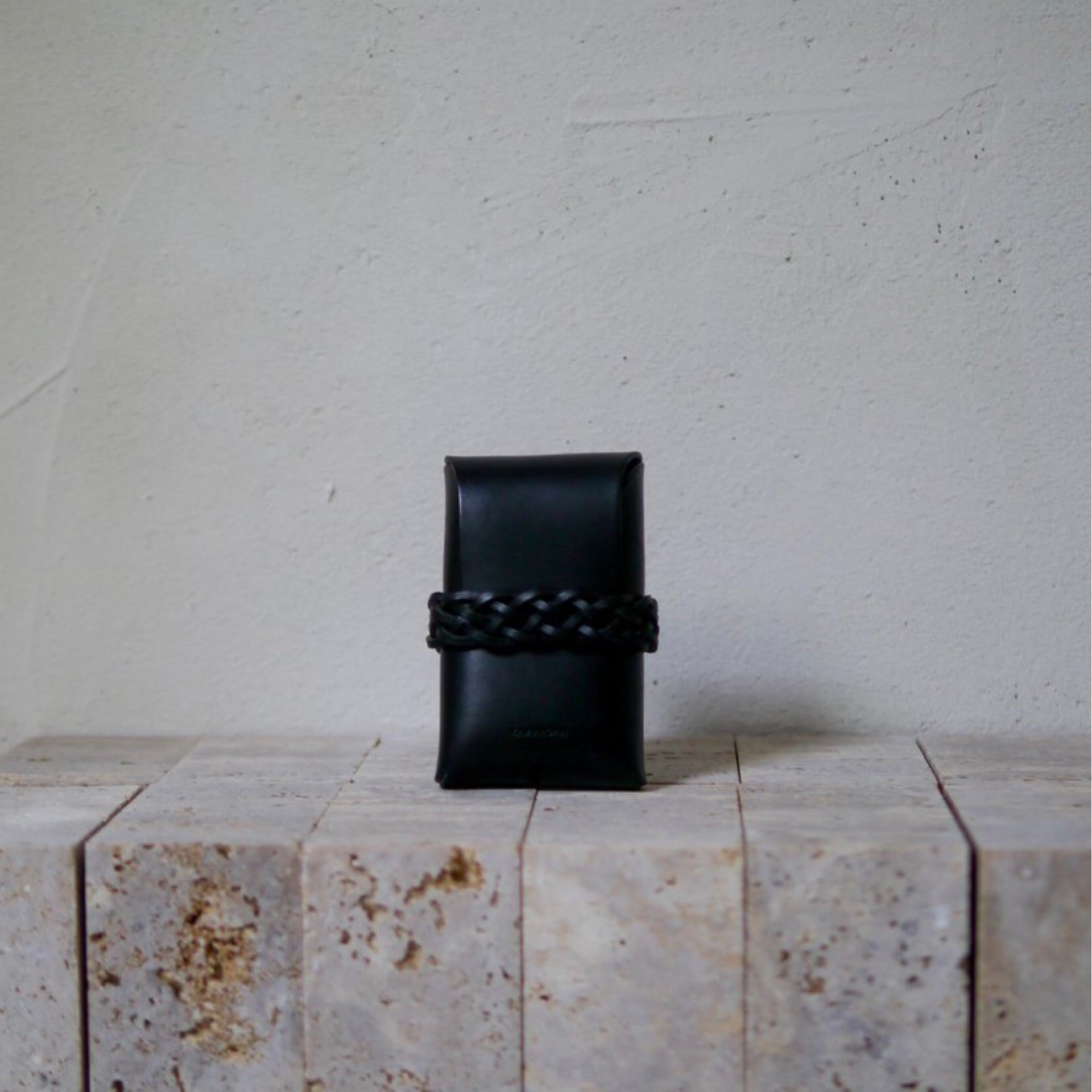 Woven Card Case - All-Black