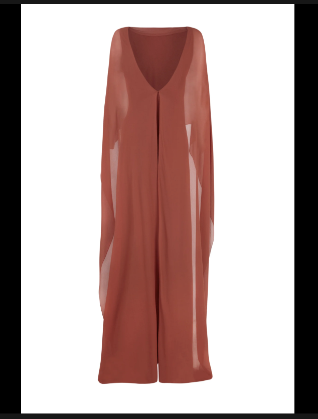 Luana Dress - Lava Red