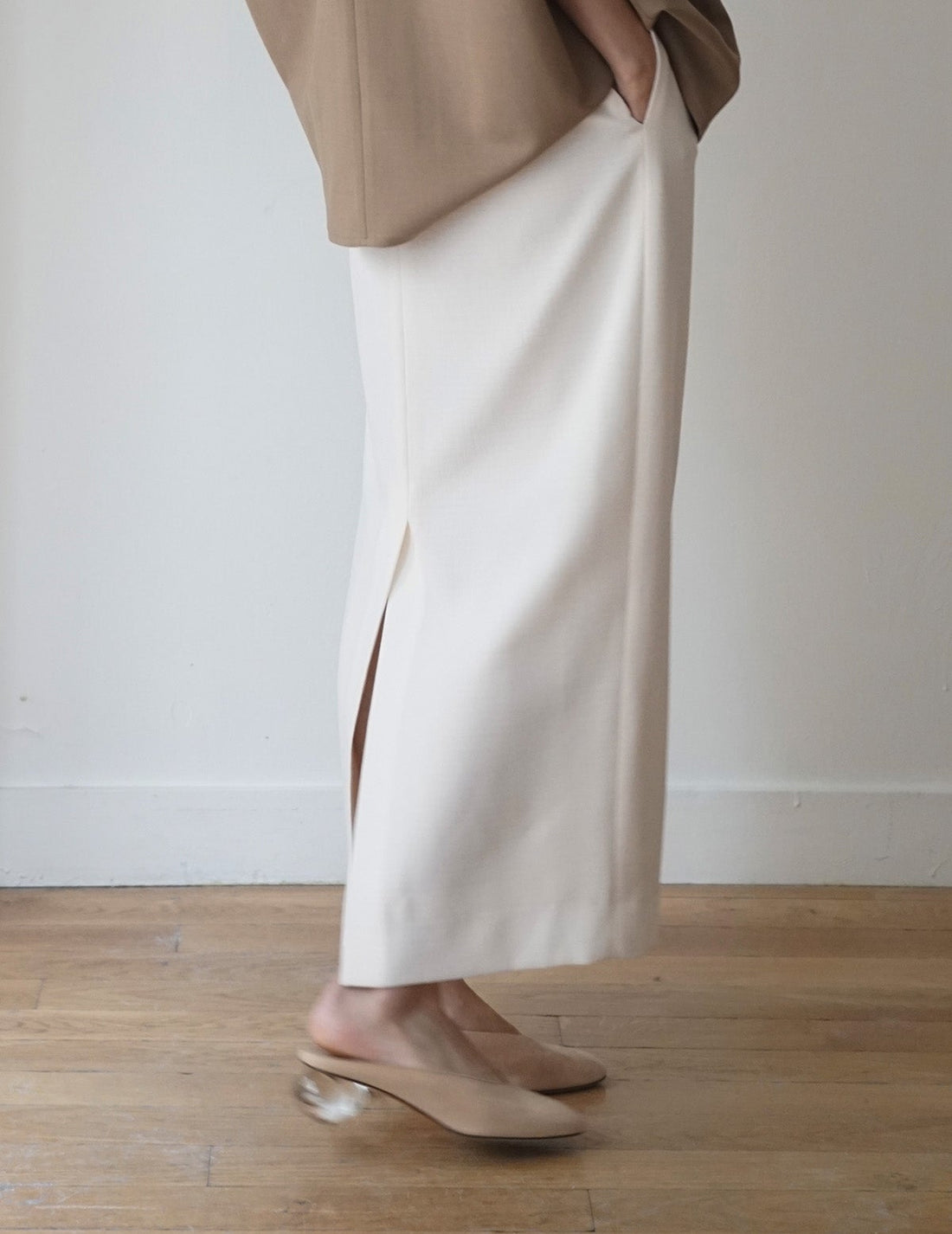 Edith Skirt・Cream