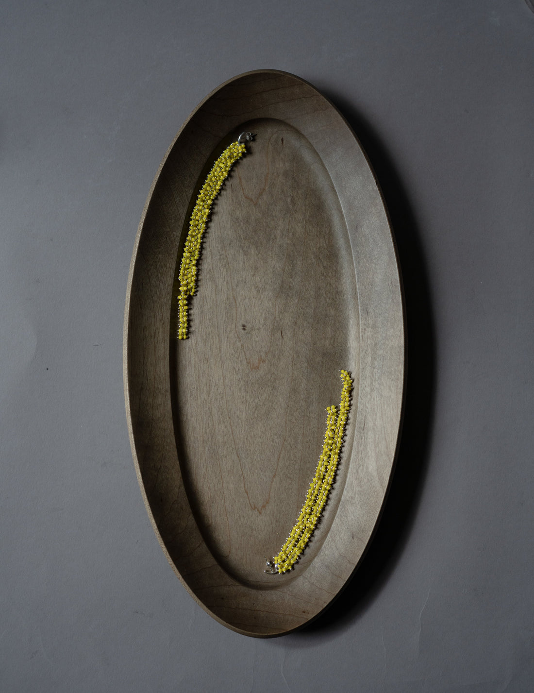 BEATRIZ PALACIOS |  Yellow Chain Earrings