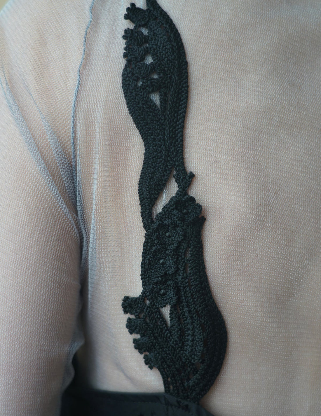 MAME KUROGOUCHI | Floral Jacquard Camisole Dress・Black