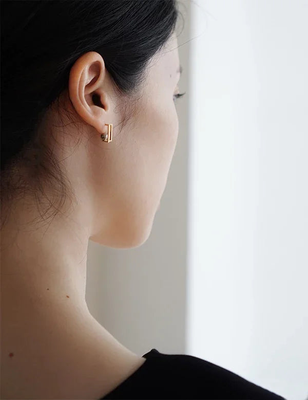 Unité by Adachi Yukari | Mini Frame Earrings - OS