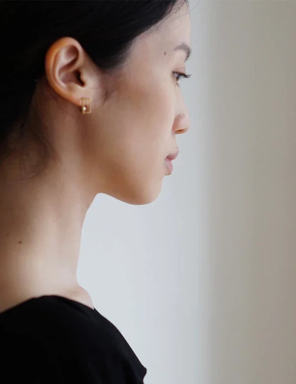 Unité by Adachi Yukari | Mini Frame Earrings - OS